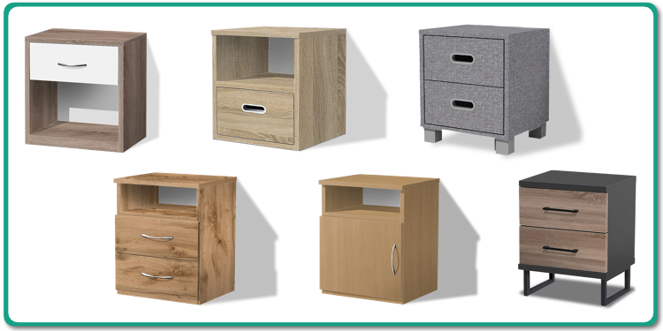 Noční stolky všechny